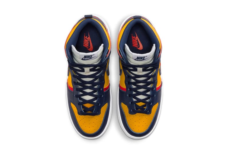 nike dunk high rebel varsity maize