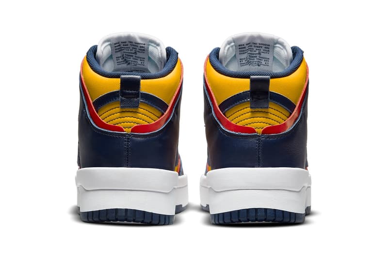 nike dunk high rebel varsity maize