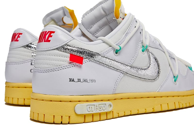 Off-White™ x Nike Dunk Low「THE 50」聯名系列發售規則率先曝光