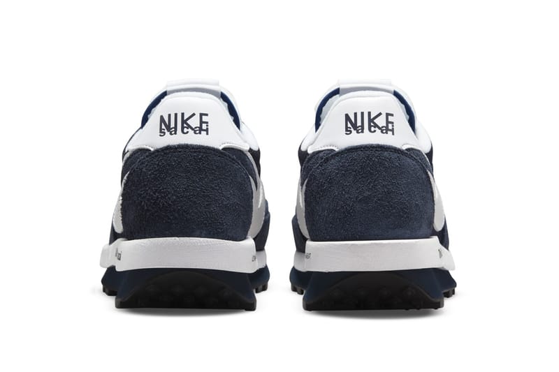 sacai x fragment design x Nike LDWaffle「 Blue Void」官方圖輯發佈