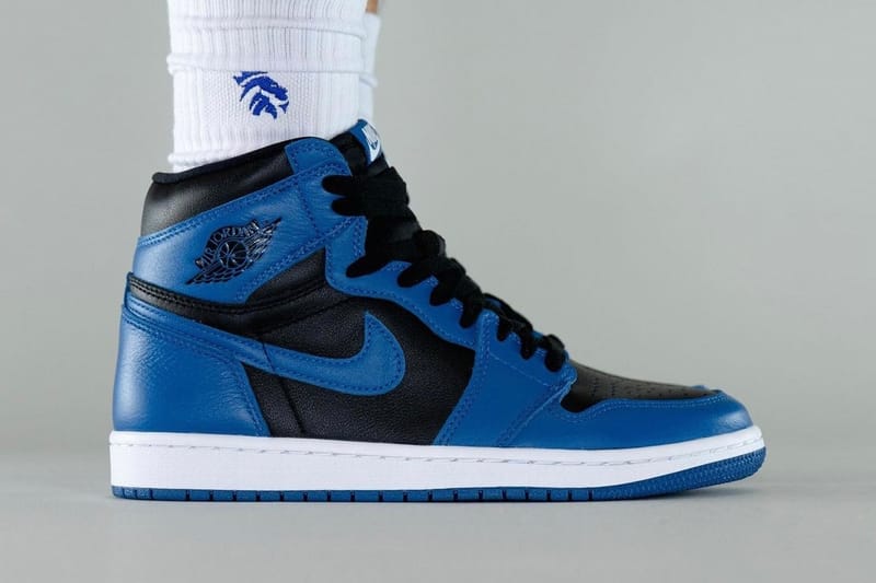 再次近賞Air Jordan 1 最新配色「Dark Marina Blue」實著圖輯| Hypebeast