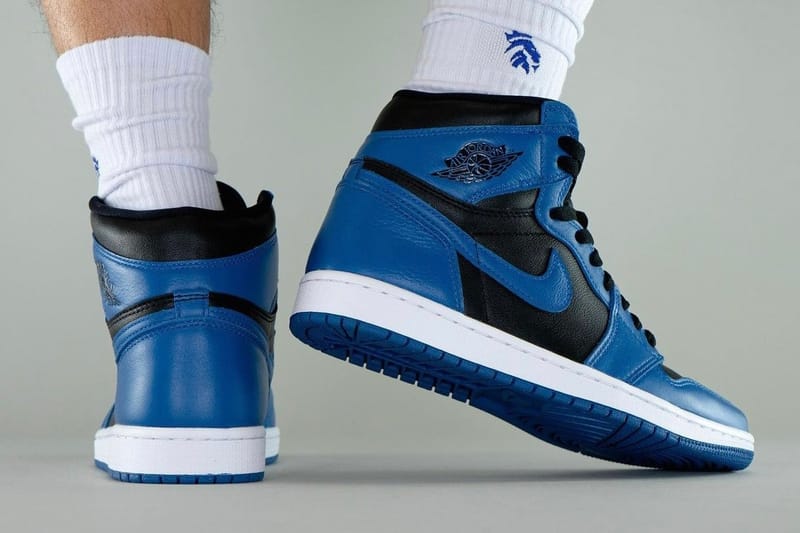 再次近賞Air Jordan 1 最新配色「Dark Marina Blue」實著圖輯| Hypebeast