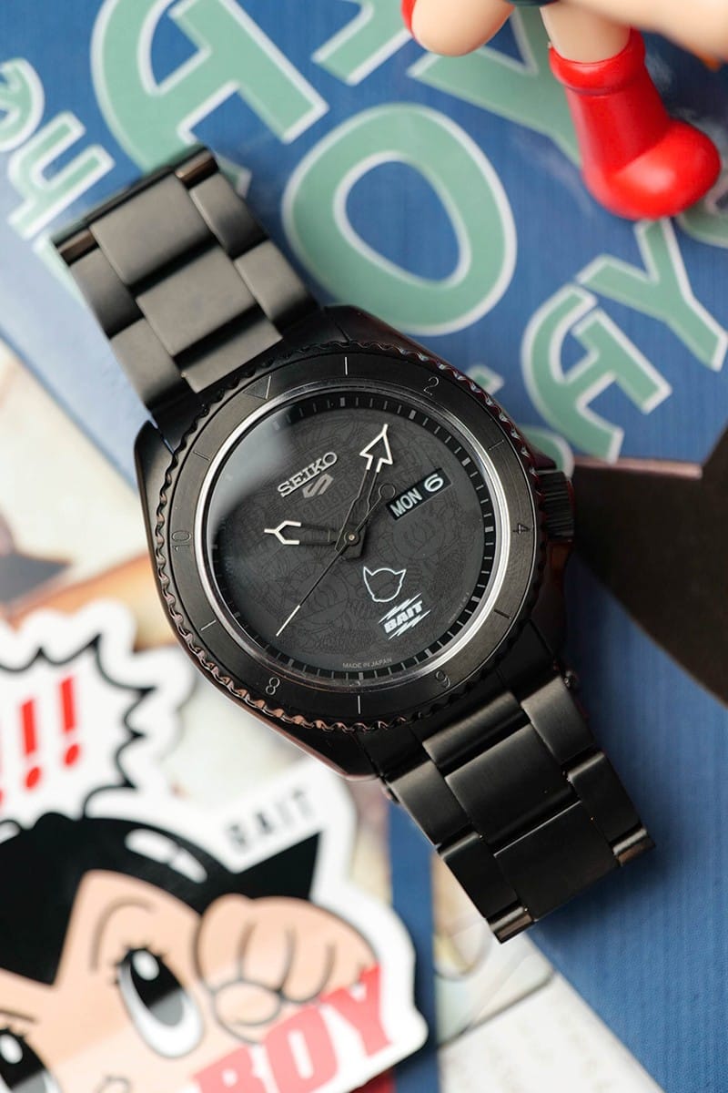 BAIT x Astro Boy x Seiko 5 Sports 三方聯乘限量錶款登場 BAIT x Astro Boy x Seiko 5 Sports 三方聯乘限量錶款登場