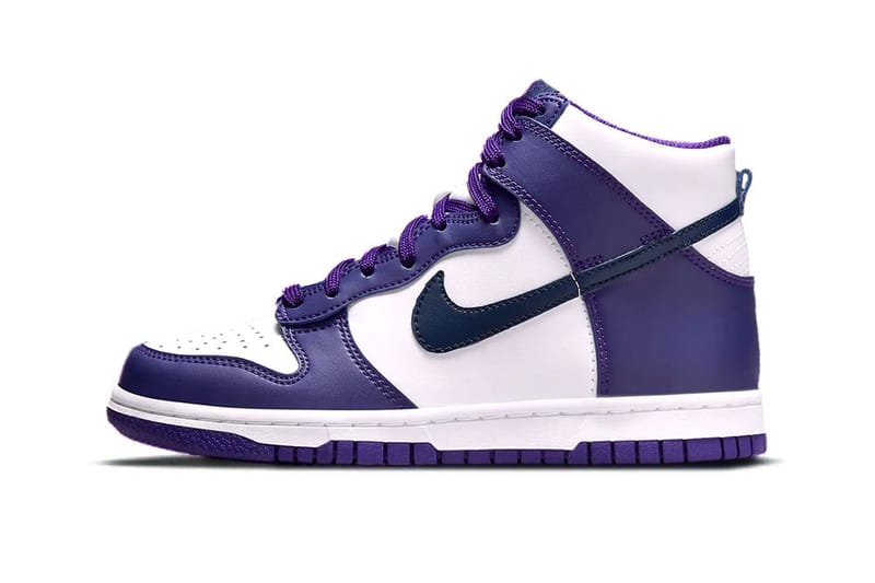 率先近賞Nike Dunk High 最新配色「Navy/Court Purple」 | Hypebeast