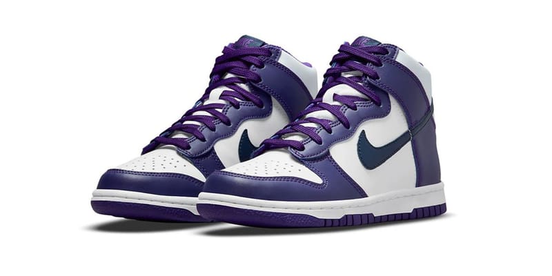 率先近賞Nike Dunk High 最新配色「Navy/Court Purple」 | Hypebeast