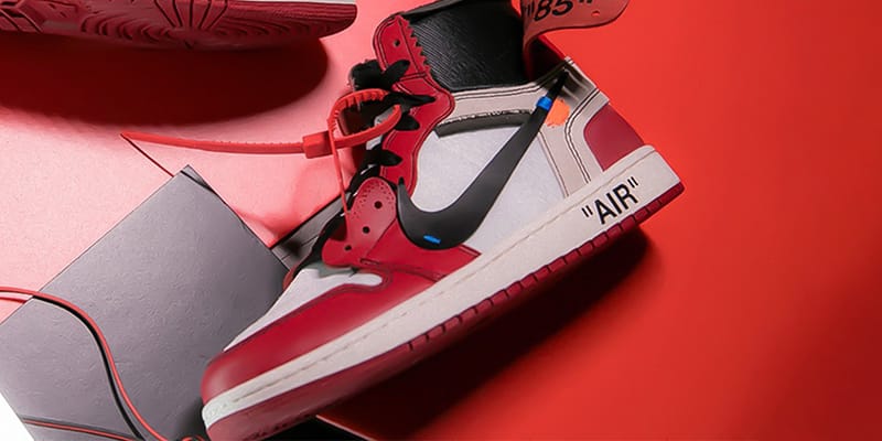 Off-White™ x Air Jordan 1「Chicago」轉售價格呈現井噴式成長| Hypebeast