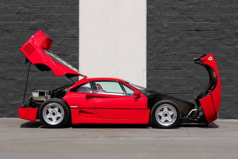 稀有量產末年Ferrari F40 即將展開拍賣| Hypebeast