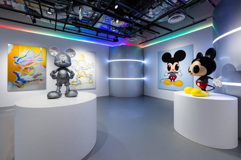 Mickey Mouse Now and Future 空山基-