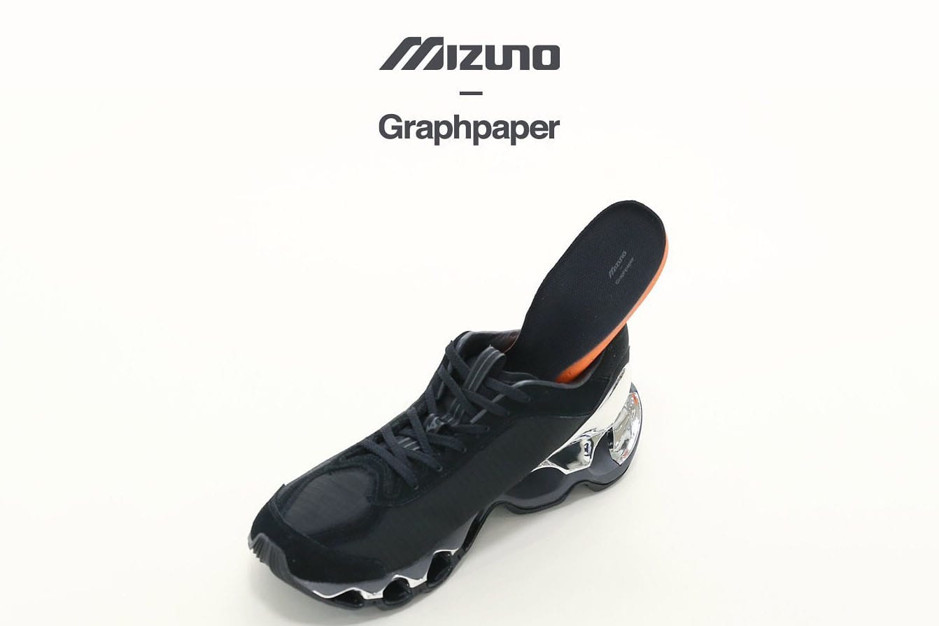 率先預覽Graphpaper x Mizuno Wave Prophecy X 最新聯乘鞋款| Hypebeast