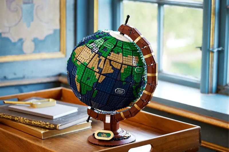 LEGO Ideas「The Globe」地球儀積木套組正式登場| Hypebeast