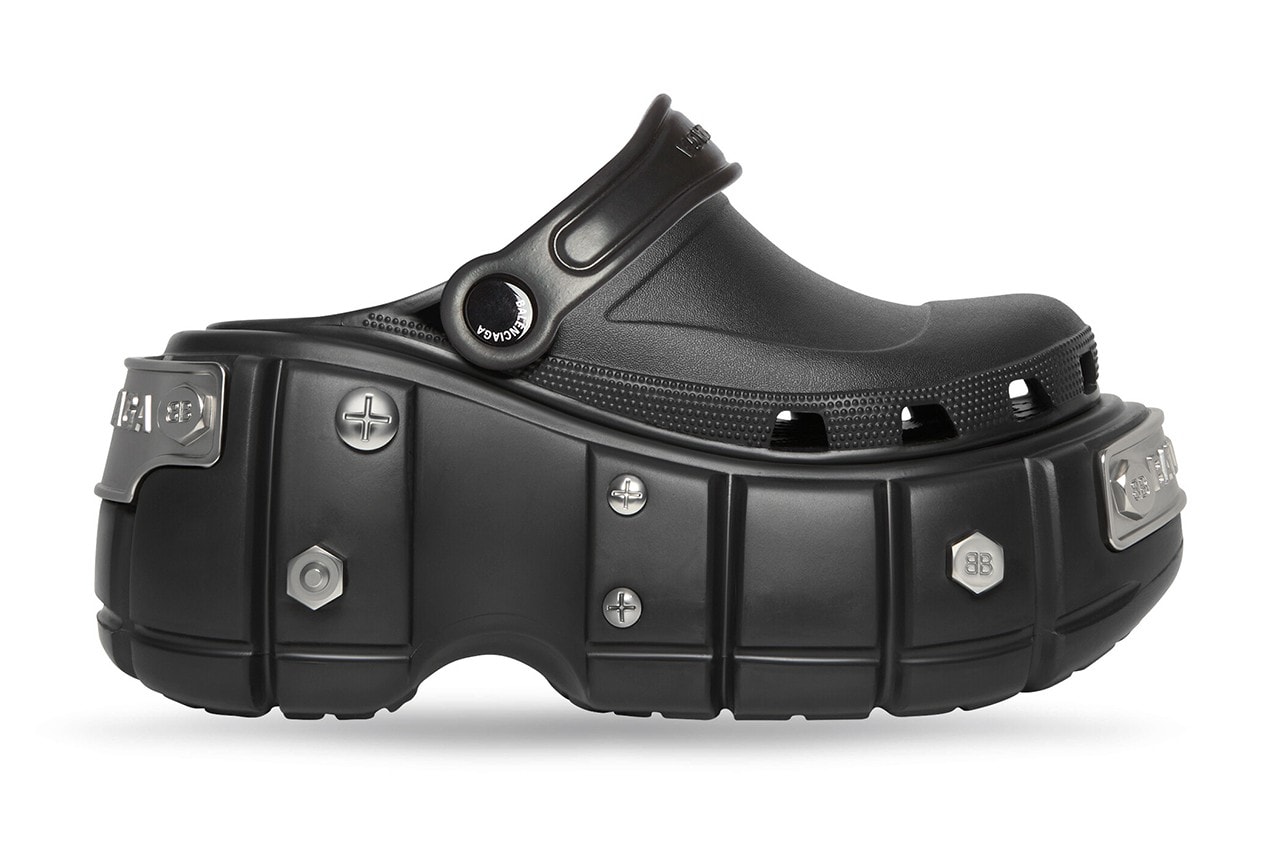 Balenciaga x Crocs 2022 春夏系列鞋款「HardCrocs™」正式登場 | Hypebeast