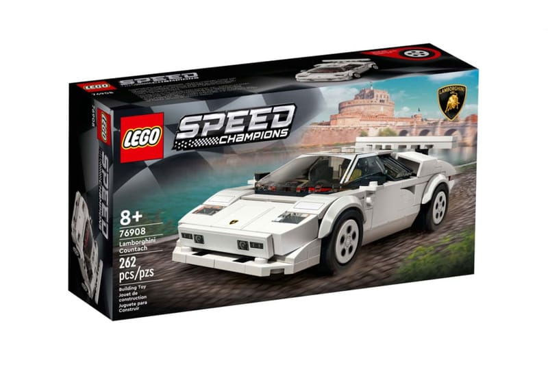 LEGO 推出全新Lamborghini Countach、Ferrari 512M 等賽車積木模型 