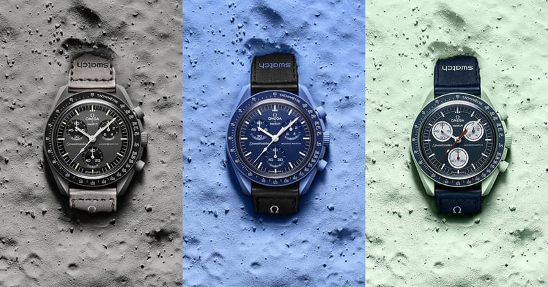 Swatch x OMEGA Speedmaster 全新聯名登月錶系列正式登場| Hypebeast