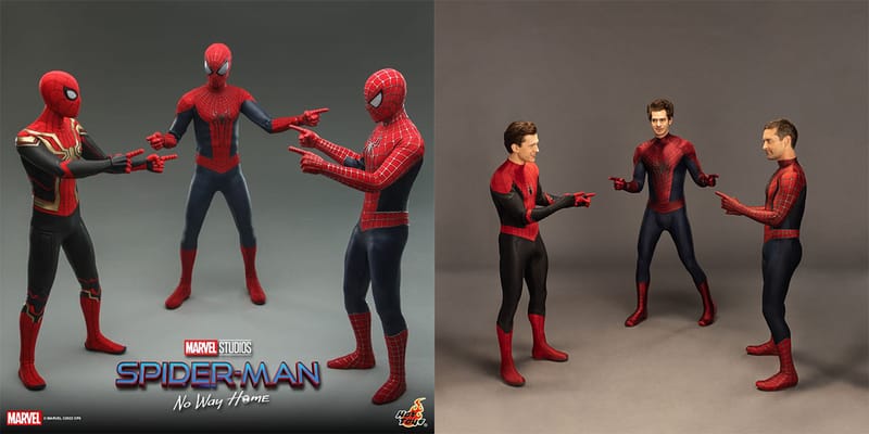 Hot Toys 全新Andrew Garfield 與Tobey Maguire「Spider-Man」雕塑模型