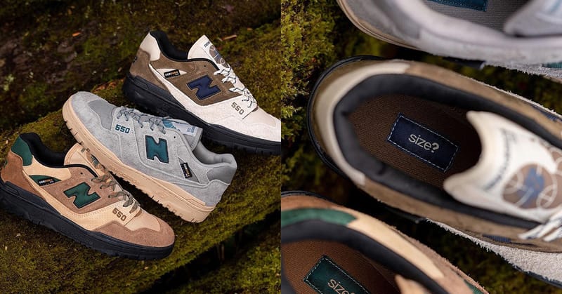 size? x New Balance 550 最新聯名系列「Cordura Pack」發佈| Hypebeast