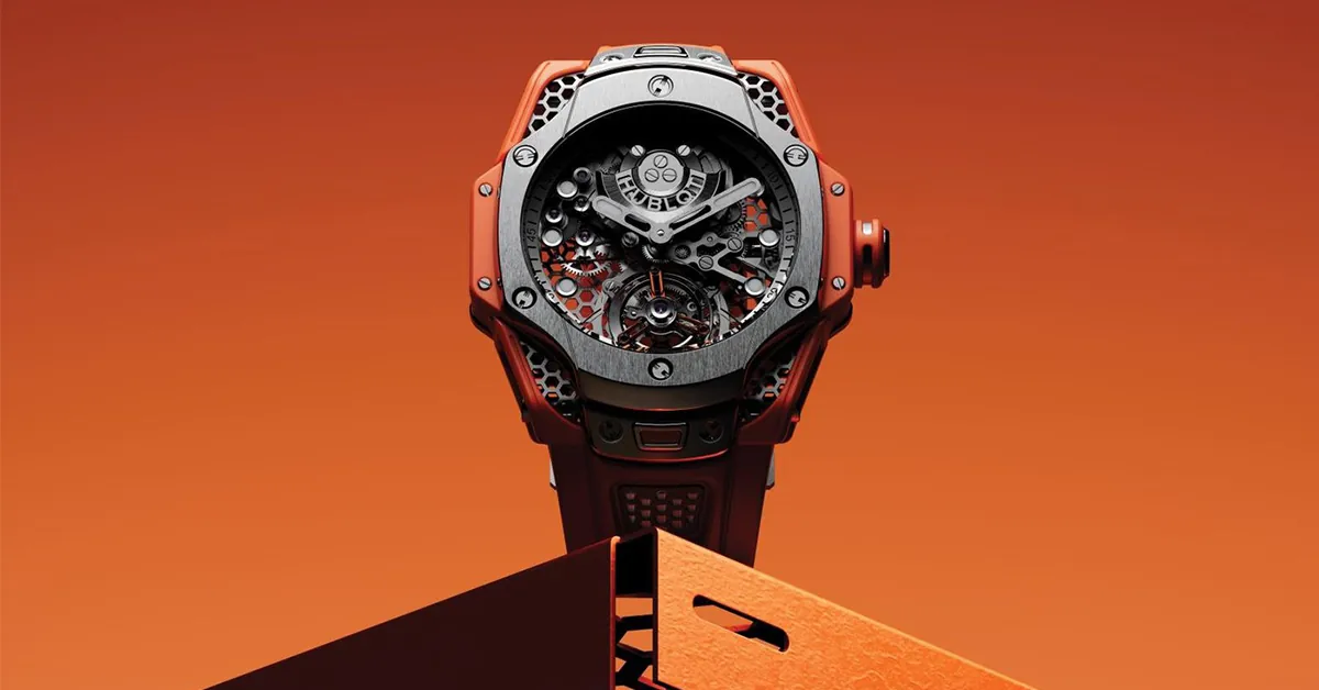 Hublot 攜手Samuel Ross 推出全新Big Bang Tourbillon 45mm 錶款