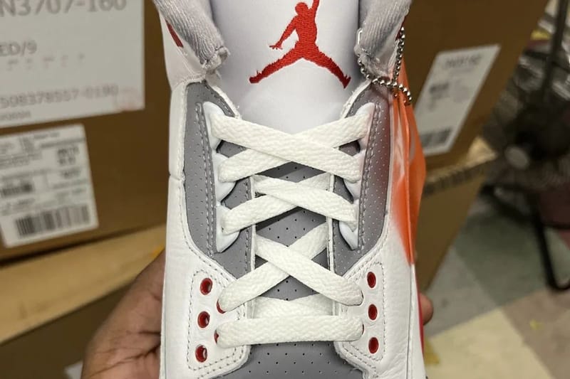 率先預覽Air Jordan 3 OG 最新復刻配色「Fire Red」 | Hypebeast