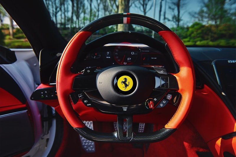 Ferrari Roma Bumpy Ride Button HYPEBEAST 實測 Ferrari 全新 GT 跑車 Roma | Hypebeast