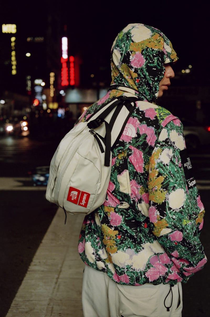 supreme the north face ウエストポーチ 白