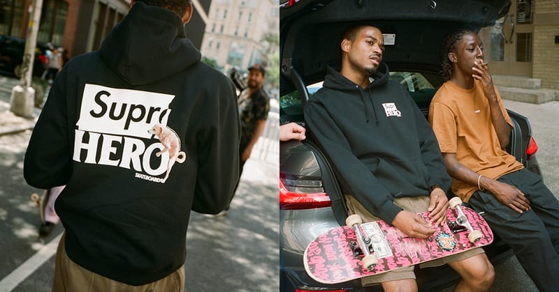 Supreme x ANTIHERO 2022 春季聯名系列正式發布| Hypebeast