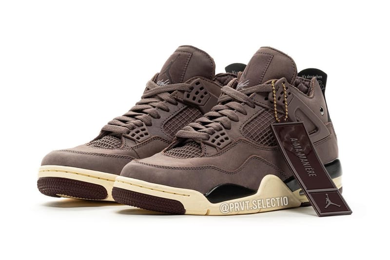 一足限定！】A Ma Maniére × Nike Air Jordan 4-