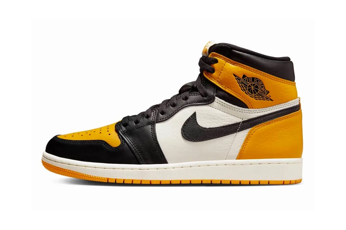 Air Jordan 1 High 最新配色「Taxi」官方圖輯、發售日期正式公開