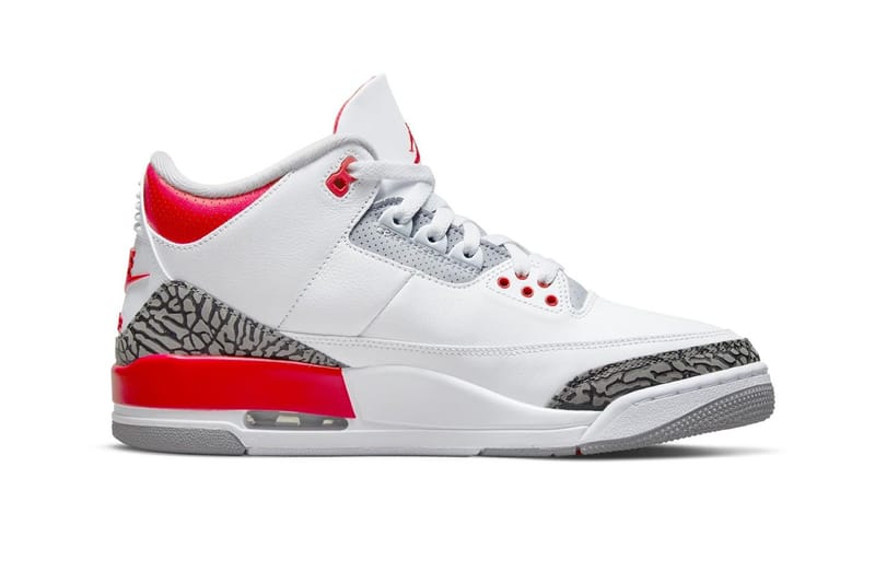 Air Jordan 3 最新復刻配色「Fire Red」官方圖輯、發售情報正式公開