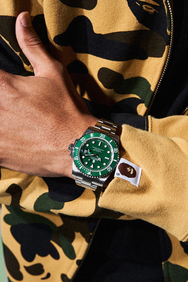 A BATHING APE® 全新TYPE 1 BAPEX 系列錶款即將上架| Hypebeast