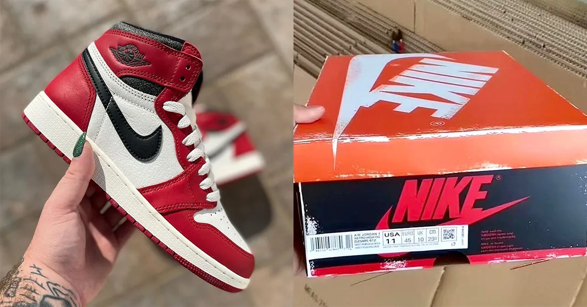 經典配色復刻Air Jordan 1「Chicago Reimagined」特殊復古鞋盒曝光