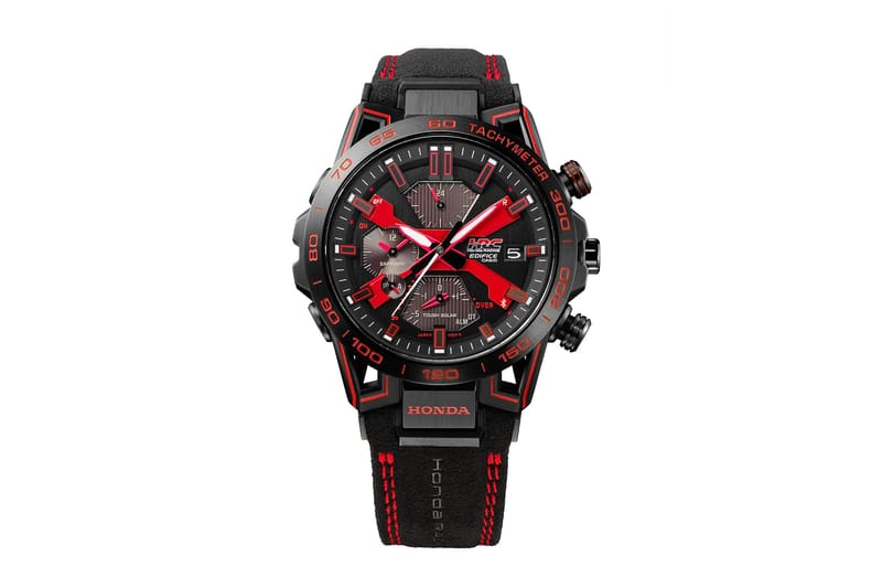 Casio 攜手Honda 推出全新聯名錶款「Honda Racing Red Edition