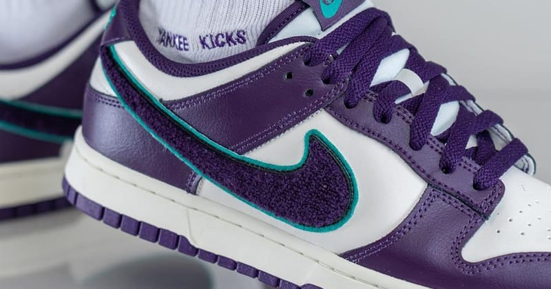 率先近賞Nike Dunk Low 最新設計系列「Chenille Swoosh」上腳圖輯