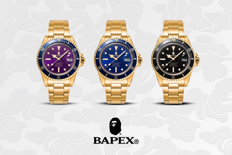 A BATHING APE® 全新TYPE 1 BAPEX 系列錶款發佈| Hypebeast