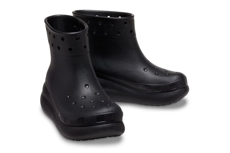 平替版Balenciaga？Crocs 正式推出全新橡膠靴款「Classic Crush Boots