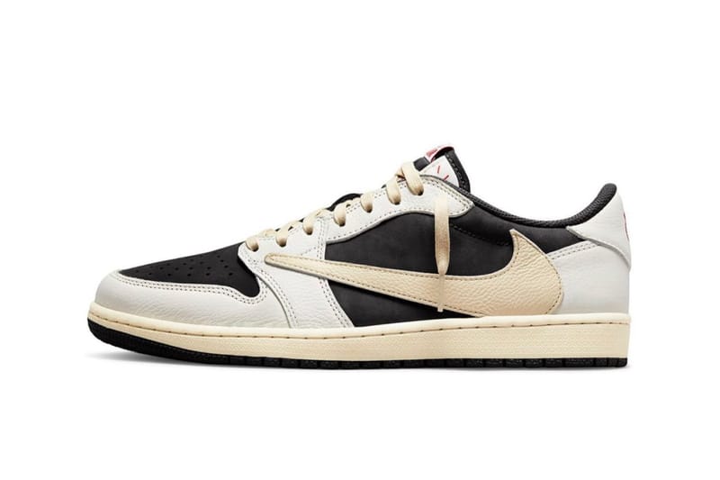 Travis Scott x Air Jordan 1 Low OG 最新配色「Sail Black」率先曝光