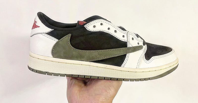 Travis Scott x Air Jordan 1 Low 最新聯名配色「Olive」率先亮相