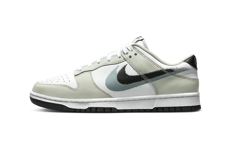 率先近賞Nike Dunk Low 最新配色「Stencil Swoosh」官方圖輯| Hypebeast