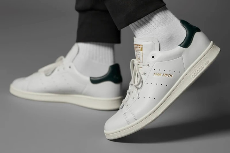 stan smith white green white