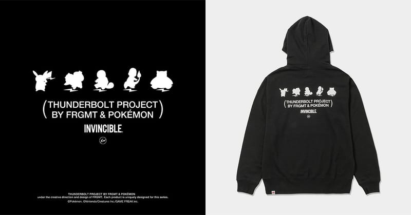 INVINCIBLE 宣佈展開INN THUNDERBOLT PROJECT BY FRGMT & Pokémon 全新