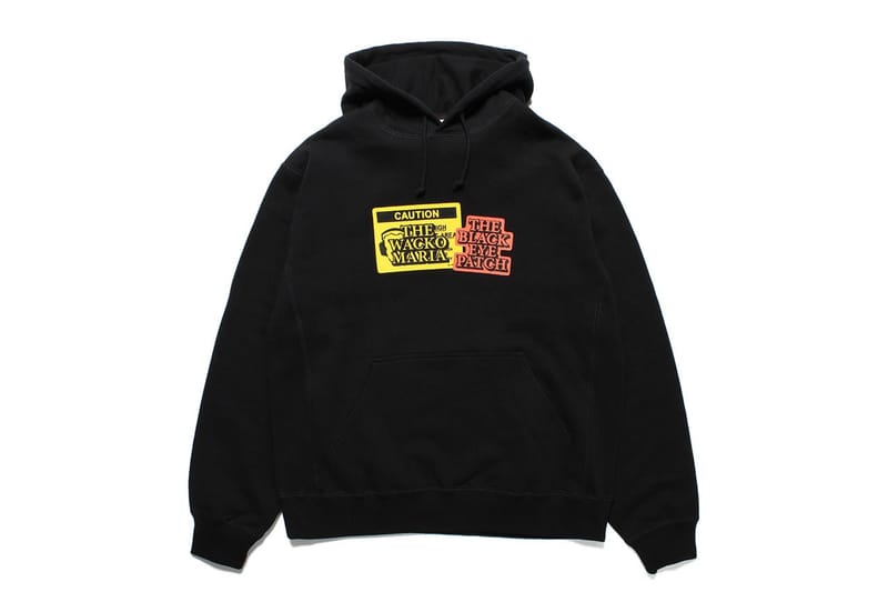 希少】wacko maria blackeyepatch hoodie 白 - トップス