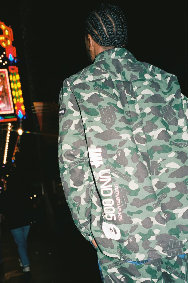 A BATHING APE® x UNDEFEATED 全新聯名系列正式發佈| Hypebeast