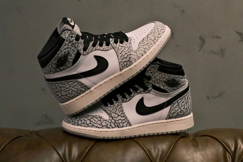 Air Jordan 1 High OG 最新配色「White Cement」近賞圖輯率先曝光