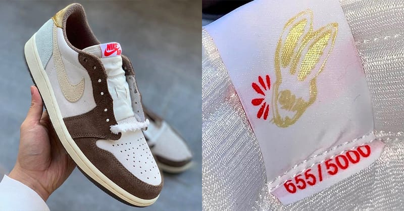 限量5,000 雙Air Jordan 1 Low 全新配色「Year of the Rabbit」率先