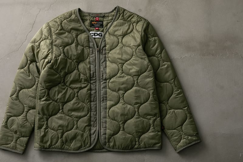 COMME des GARÇONS CDG x Alpha Industries 最新聯名系列發佈| Hypebeast