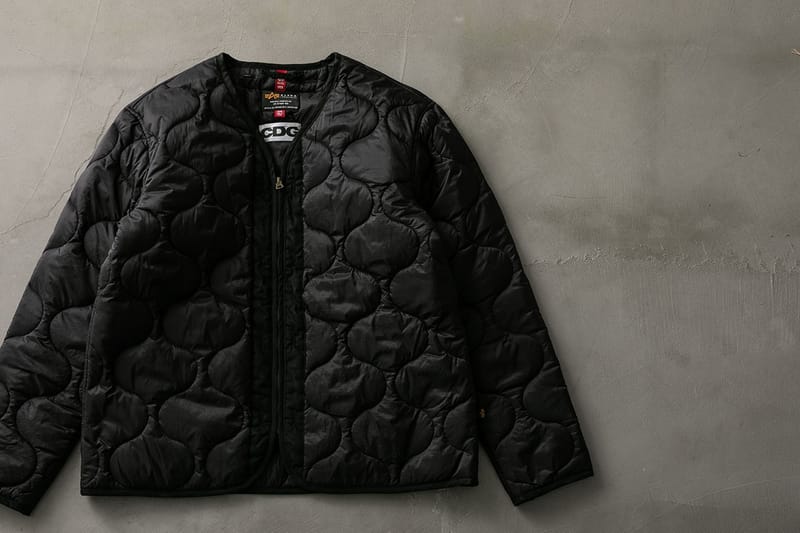 COMME des GARÇONS CDG x Alpha Industries 最新聯名系列發佈| Hypebeast