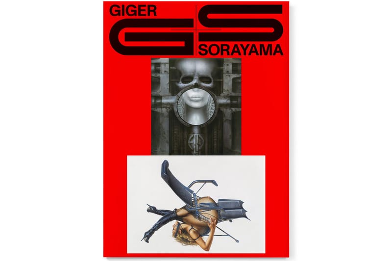 空山基x H.R. Giger 再版藝術書冊《Giger Sorayama》推出全新紅色