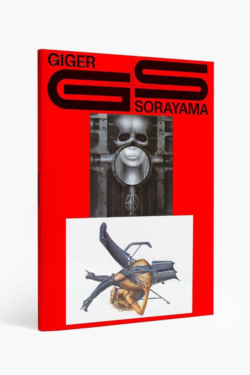 空山基x H.R. Giger 再版藝術書冊《Giger Sorayama》推出全新紅色版本 
