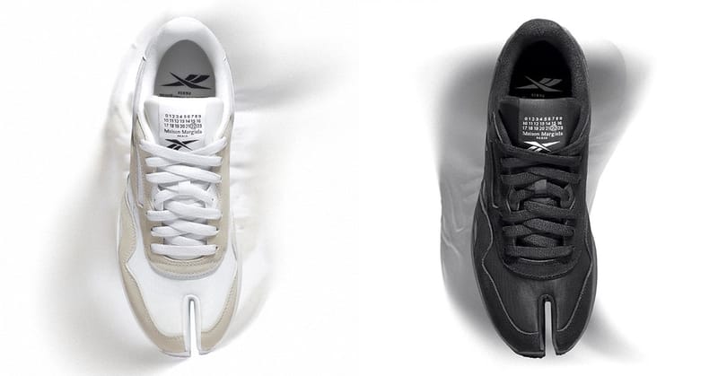 Maison Margiela 攜手Reebok 推出最新聯乘鞋款「Classic Leather Tabi