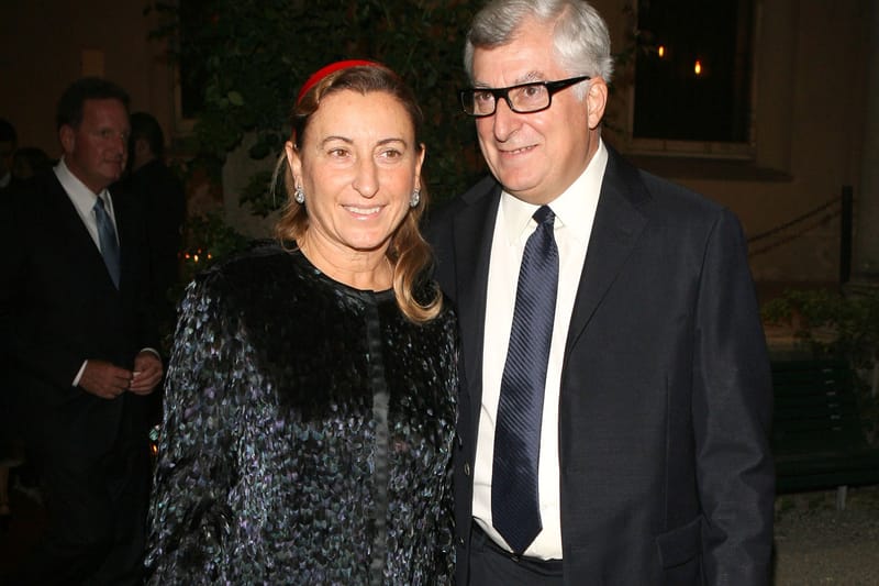 Miuccia prada hotsell patrizio bertelli