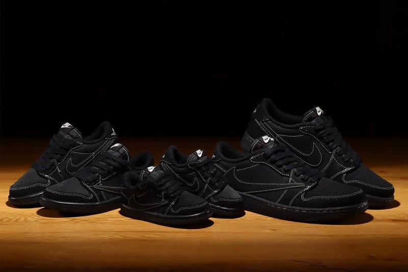 Travis Scott x Air Jordan 1 Low OG SP「Black Phantom」發售情報率先