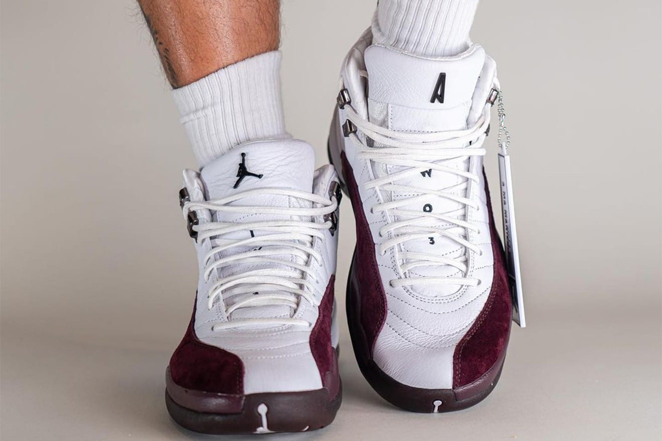 率先上腳A Ma Maniére x Air Jordan 12 最新聯名鞋款| Hypebeast